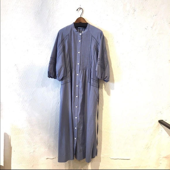 Porter des boutons cotton dress - Picture 1 of 8